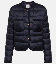 Пуховик аристео Moncler, синий