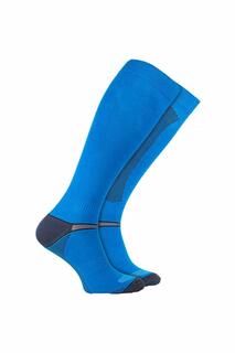 Бамбуковые носки до колена для верховой езды COMODO, синий