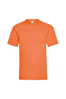 Повседневная футболка Value с короткими рукавами Universal Textiles, оранжевый