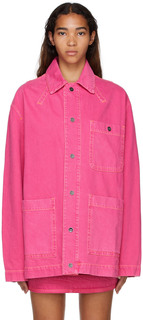 Розовая джинсовая куртка &apos;La Veste De-Nîmes Yelo&apos; Jacquemus