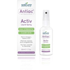 Natural Skin Therapy Жидкий спрей Antiac Activ 50 мл, Salcura