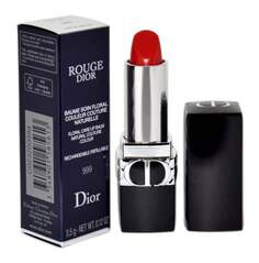 Бальзам для губ Satin 999, 3,5 г Dior Rouge, Dior Lip