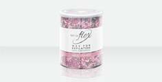 Розовое масло), высокопластичный ароматический воск с диоксидом титана в банке 800мл для депиляции больших участков волос. ItalWax Flex Rose Oil (