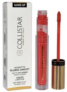 Жидкая помада 3 Coral Pink Matt, 5 мл Collistar, Unique Fluid Lipstick