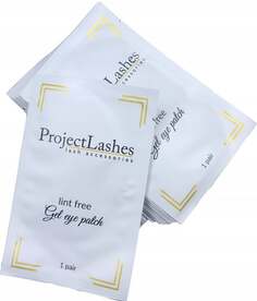 Патчи для глаз с витамином С для наращенных ресниц, 100 шт. Project Lashes