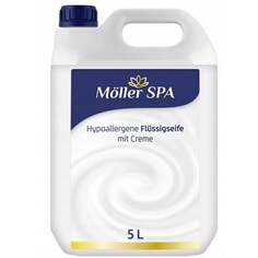Немецкое гипоаллергенное жидкое мыло, эффективное, 5л. Möller