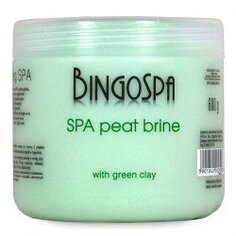 Грязевой раствор BINGOSPA SPA с зеленой глиной 600г