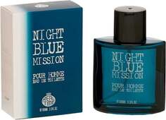 Туалетная вода, 100 мл Real Time, Night Blue Mission Pour Homme