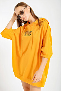 Платье Oversize Sweat - Шафран Bigdart, желтый