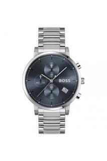 Модные аналоговые кварцевые часы Integrity из нержавеющей стали — 1513779 BOSS, серый