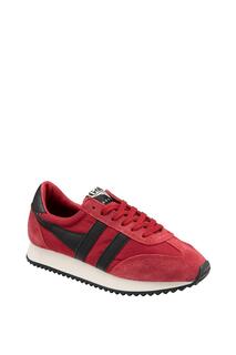 Кроссовки &apos;Boston 78&apos; Nylon Lace-Up Trainers Gola, красный