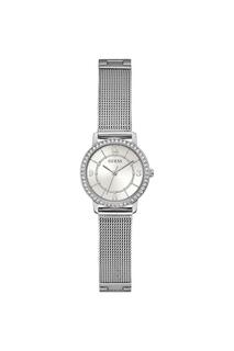 Модные аналоговые кварцевые часы Melody из нержавеющей стали - Gw0534L1 Guess, белый