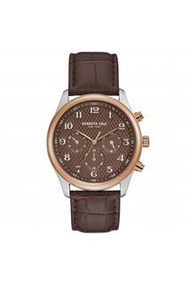 Аналоговые кварцевые часы New York Dress Brown Fashion - Kc51049009 Kenneth Cole, коричневый