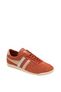 Кроссовки &apos;Bullet Mirror Trident&apos; Suede Lace-Up Trainers Gola, оранжевый