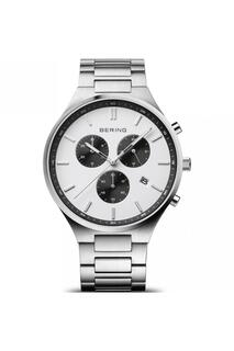 Аналоговые кварцевые часы Titanium Classic Titanium - 11743-704 Bering, белый