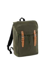 Винтажный рюкзак-рюкзак (2 шт.) Quadra, зеленый