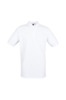 Рубашка поло из хлопка пике современного кроя Henbury, белый