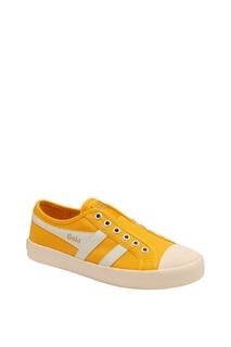 Кроссовки &apos;Coaster Slip&apos; Canvas Lace-Less Trainers Gola, желтый