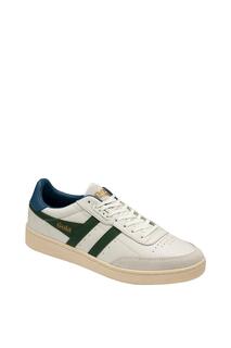 Кроссовки &apos;Contact&apos; Leather Lace-Up Trainers Gola, белый