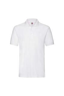 Рубашка поло премиум-класса с короткими рукавами Fruit of the Loom, белый
