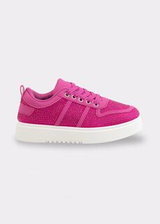 Кроссовки Crystal Shine Trainers Love Lemonade, белый