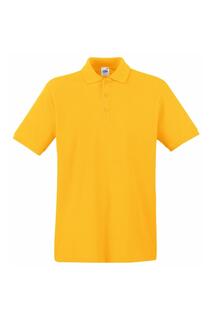 Рубашка поло премиум-класса с короткими рукавами Fruit of the Loom, желтый