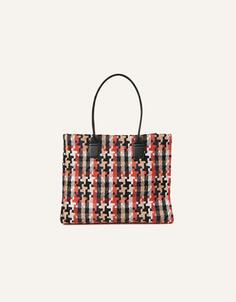 Текстильная сумка-шоппер Dogtooth Accessorize, оранжевый