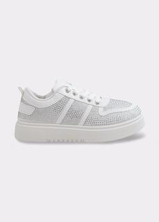 Кроссовки Crystal Shine Trainers Love Lemonade, белый