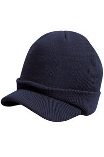 Армейская вязаная зимняя шапка Esco Result, темно-синий
