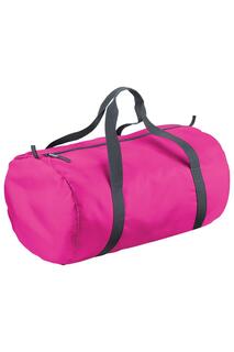 Водонепроницаемая дорожная сумка Packaway Barrel Bag / Duffle (32 литра) (2 шт.) Bagbase, розовый