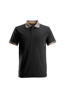 Рубашка поло с короткими рукавами AllroundWork 37.5 Tech Snickers, черный