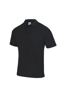 Рубашка поло с короткими рукавами Cool SuperCool Sports Performance AWDis, черный