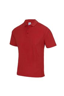 Рубашка поло с короткими рукавами Cool SuperCool Sports Performance AWDis, красный
