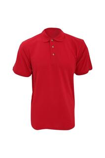 Рубашка поло с короткими рукавами Kustom Kit, красный