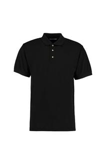 Рубашка поло с короткими рукавами Kustom Kit, черный