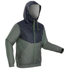 Водонепроницаемая зимняя куртка Decathlon для походов — Sh100 -5°C Quechua, зеленый