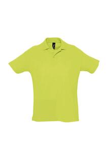 Рубашка поло с короткими рукавами Summer II Pique SOL&apos;S, зеленый Sol's
