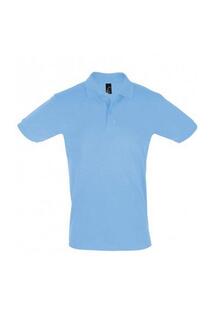 Рубашка поло с короткими рукавами Perfect Pique SOL&apos;S, синий Sol's