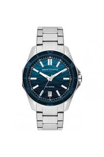 Модные аналоговые кварцевые часы из нержавеющей стали - Ax1950 Armani Exchange, синий