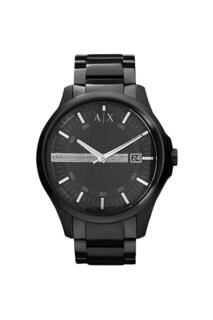Модные аналоговые кварцевые часы из нержавеющей стали - Ax2104 Armani Exchange, черный