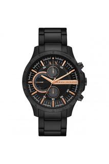 Модные аналоговые кварцевые часы из нержавеющей стали - Ax2429 Armani Exchange, черный