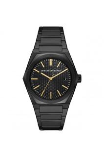 Модные аналоговые кварцевые часы из нержавеющей стали - Ax2812 Armani Exchange, черный