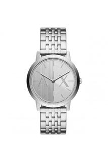 Модные аналоговые кварцевые часы из нержавеющей стали - Ax2870 Armani Exchange, серебро