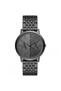 Модные аналоговые кварцевые часы из нержавеющей стали - Ax2872 Armani Exchange, черный