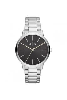 Модные аналоговые кварцевые часы из нержавеющей стали - Ax2700 Armani Exchange, черный