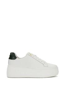 Кроссовки &apos;Episode&apos; Leather Trainers Dune London, зеленый