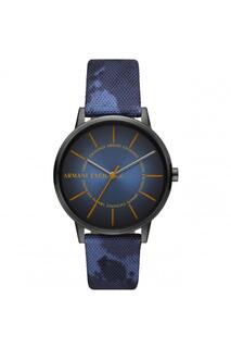 Модные аналоговые кварцевые часы из нержавеющей стали - Ax2750 Armani Exchange, синий