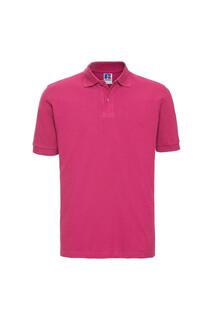 Рубашка поло с короткими рукавами из 100% хлопка Russell, розовый