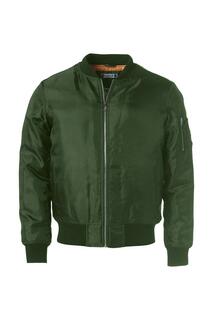 Куртка бомбер Clique, зеленый