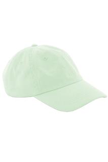 Низкопрофильная кепка для папы с 6 панелями Beechfield, зеленый Beechfield®